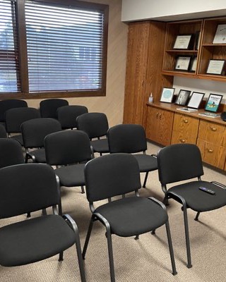 The classroom at Impact DUI Schools in Reno